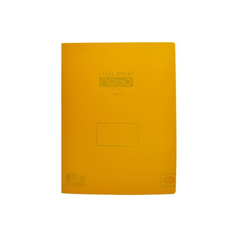 Caiet A4 60 file linii coperta PP Nebo 16521