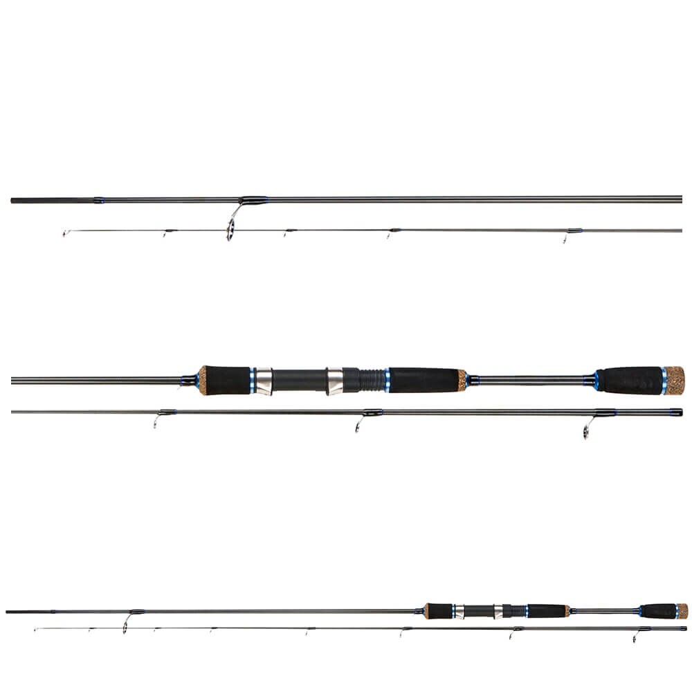 Lanseta Spinning din 2 bucati, Konger Dynamix Spin M 2102, 2.10m, 10-30gr , cu inele si mandrina Fuji