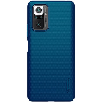 Husa protectie spate, din plastic texturat, albastru, pentru Xiaomi Redmi Note 10 Pro/Note 10 Pro Max Husa protectie spate, din plastic texturat, albastru, pentru Xiaomi Redmi Note 10 Pro/Note 10 Pro Max