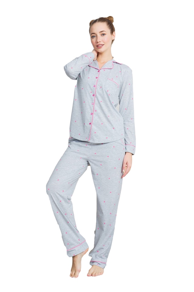 Pijamale dama, Vienetta, model small butterflies G