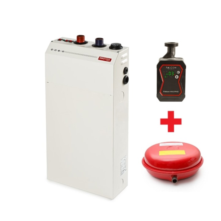 Centrala electrica Mikoterm TK "Set" 9KW pentru incalzire, cu vas de expansiune si pompa de circulatie