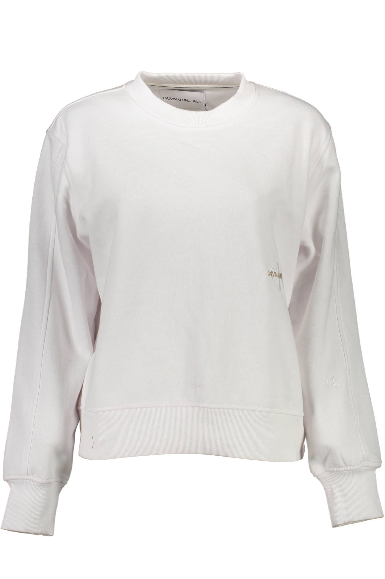 Bluza Femeie, CALVIN KLEIN, 9105146, Logo, Alb