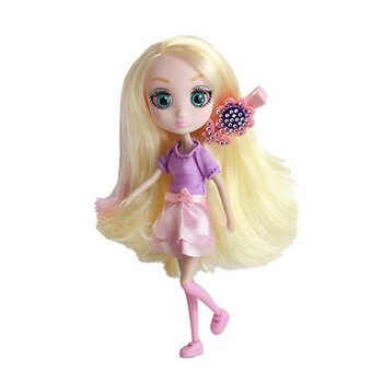 Papusa Shibajuku Shizuka, rochita roz, 15 cm Papusa Shibajuku Shizuka, rochita roz, 15 cm