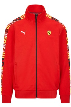 Hanorac Puma Ferrari F1 Track 2021 rosu, L Hanorac Puma Ferrari F1 Track 2021 rosu, L