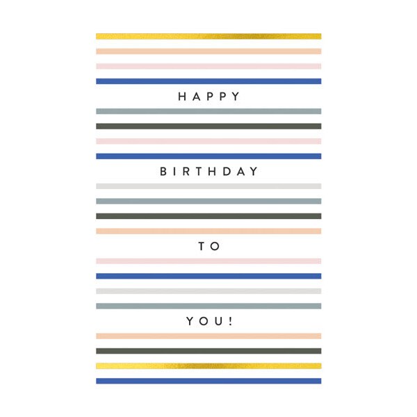 Felicitare - Happy Birthday To You! , Multicolor, Standard, Carton