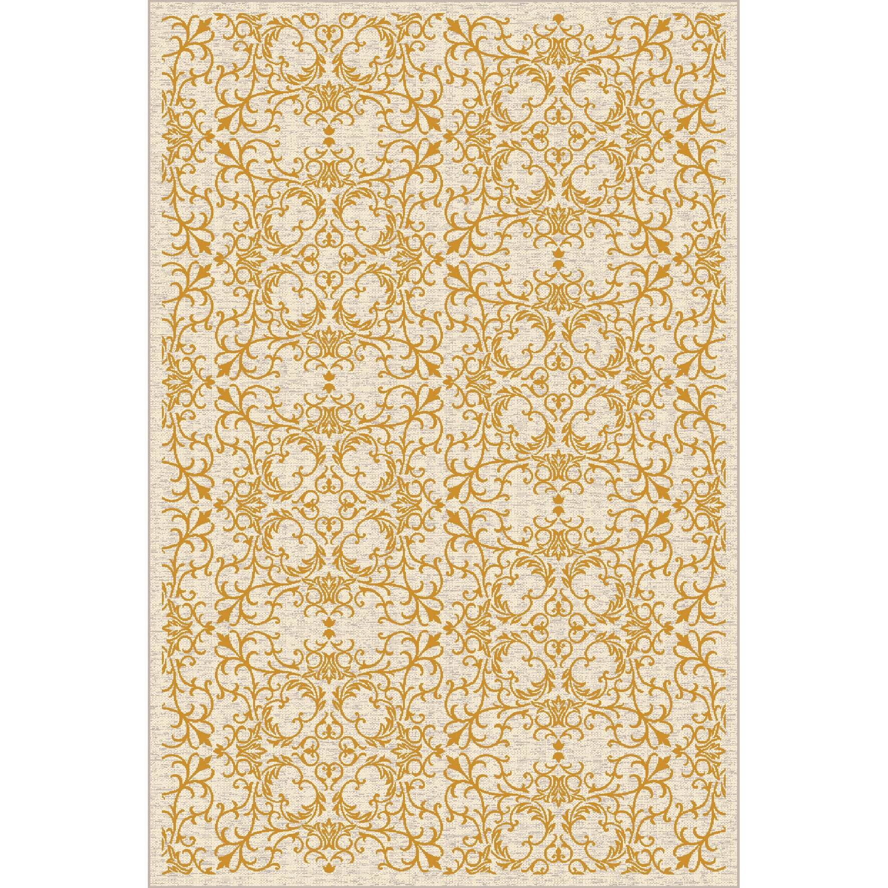 Covor Modern, Iris Element, Auriu, 160x230 cm, 1800 gr/mp