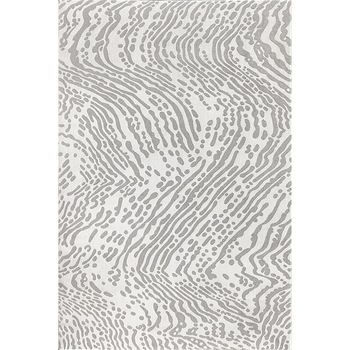 Covor Modern, Sofia Print, Alb / Gri, 120x200 cm, 2450 gr/mp Covor Modern, Sofia Print, Alb / Gri, 120x200 cm, 2450 gr/mp