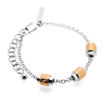 Bratara Police PJ25744BSSRG / 02, Otel inoxidabil, Argintiu Bratara Police PJ25744BSSRG / 02, Otel inoxidabil, Argintiu