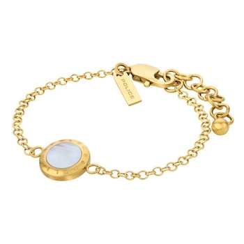 Bratara Police PJ25743BSG / 02, Otel inoxidabil, Auriu Bratara Police PJ25743BSG / 02, Otel inoxidabil, Auriu