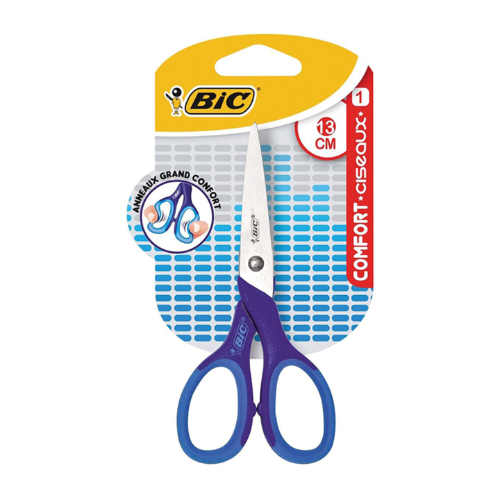 Bic Comfort Classic olló, jobbkezes, 13 cm
