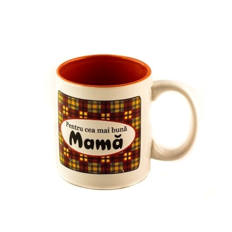 Cana din ceramica inscriptionata 