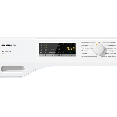 Masina de spalat rufe Miele WSA 033 WC, 7 kg, 1400 RPM, Clasa B, Motor ProfiEco, CapDosing, Watercontrol, Alb