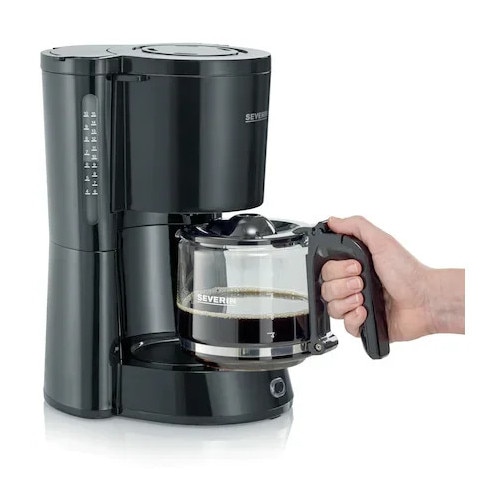 Cafetiera Severin KA 4815, 1000 W, 1.25 l, Negru