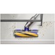 Aspirator vertical Dyson V15 Detect Absolute, 660 W, ecran LCD, 0.77l, autonomie 60 min, 3 perii si 6 accesorii, galben/negru
