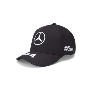 Sapca pentru copii Mercedes AMG Petronas F1 Lewis Hamilton 2021, Poliester, Negru Sapca pentru copii Mercedes AMG Petronas F1 Lewis Hamilton 2021, Poliester, Negru