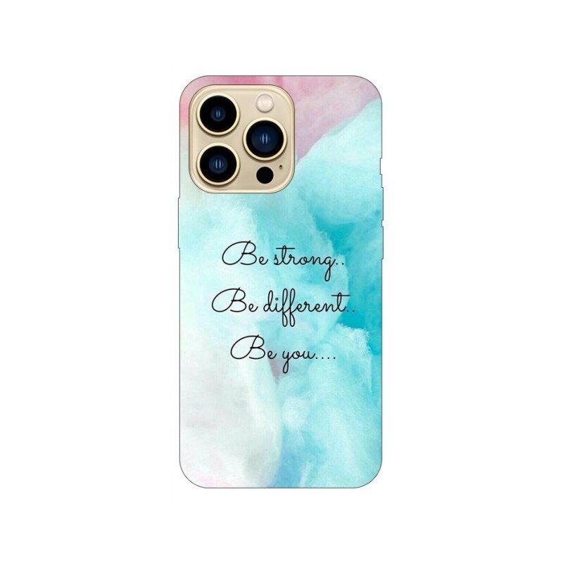 Husa Silicon Soft Upzz Print Compatibila Cu iPhone 13 Pro Max Model Be You