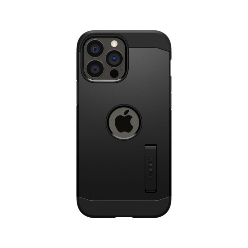 Husa Spate Spigen Tough Armor Compatibila Cu iPhone 13 Pro Max, Policarbonat, Ultra Rezistenta, Negru
