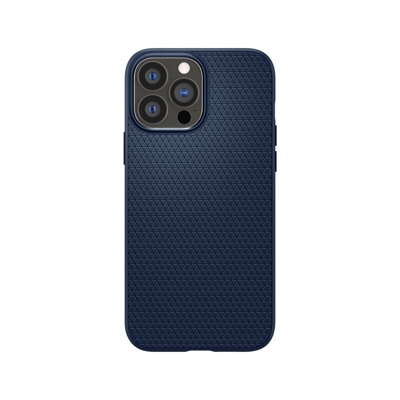Husa Spate Spigen Liquid Air Compatibila Cu iPhone 13 Pro Max, Silicon Albastru Navy