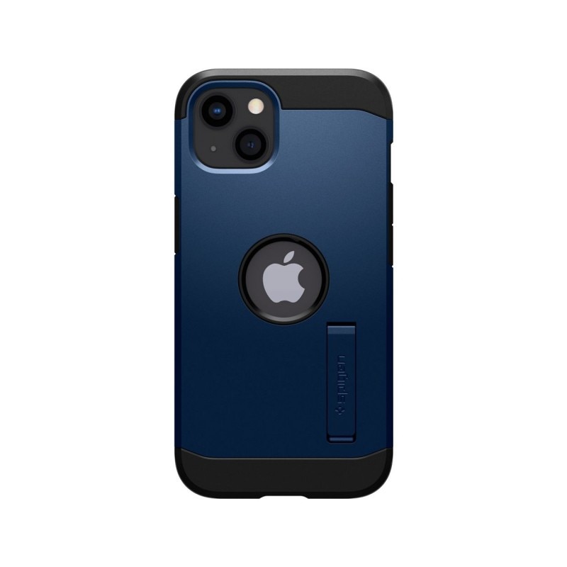 Husa Spate Spigen Tough Armor Compatibila Cu iPhone 13 Mini, Policarbonat, Ultra Rezistenta, Albastru Navy