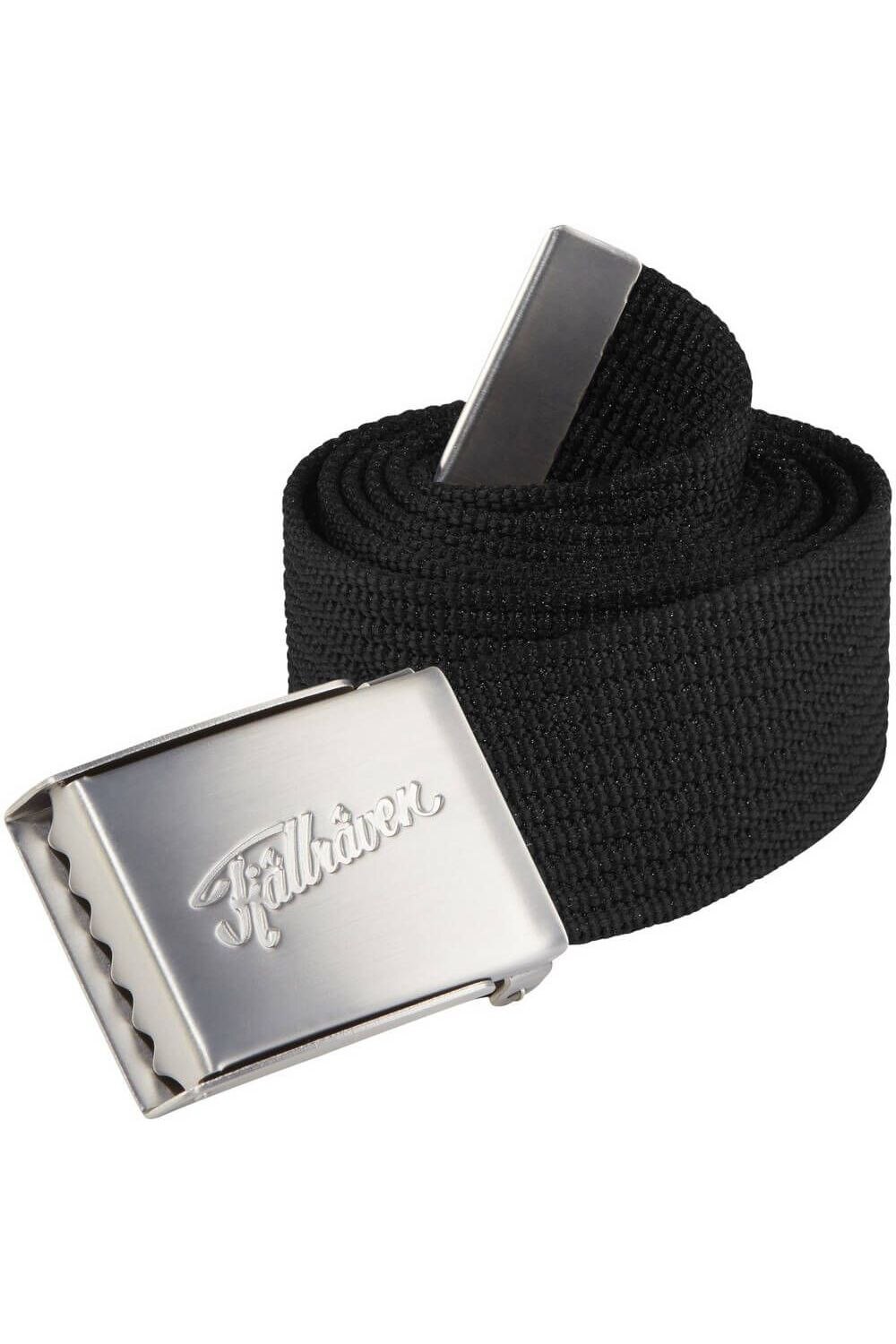 Cureaua pentru barbati, Fjallraven Övik Webbing Belt, Negru