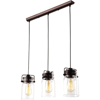 Lustra K-8004B-3 RAVEN,Maro, cu 3 surse de iluminare, E27, 40 W Lustra K-8004B-3 RAVEN,Maro, cu 3 surse de iluminare, E27, 40 W