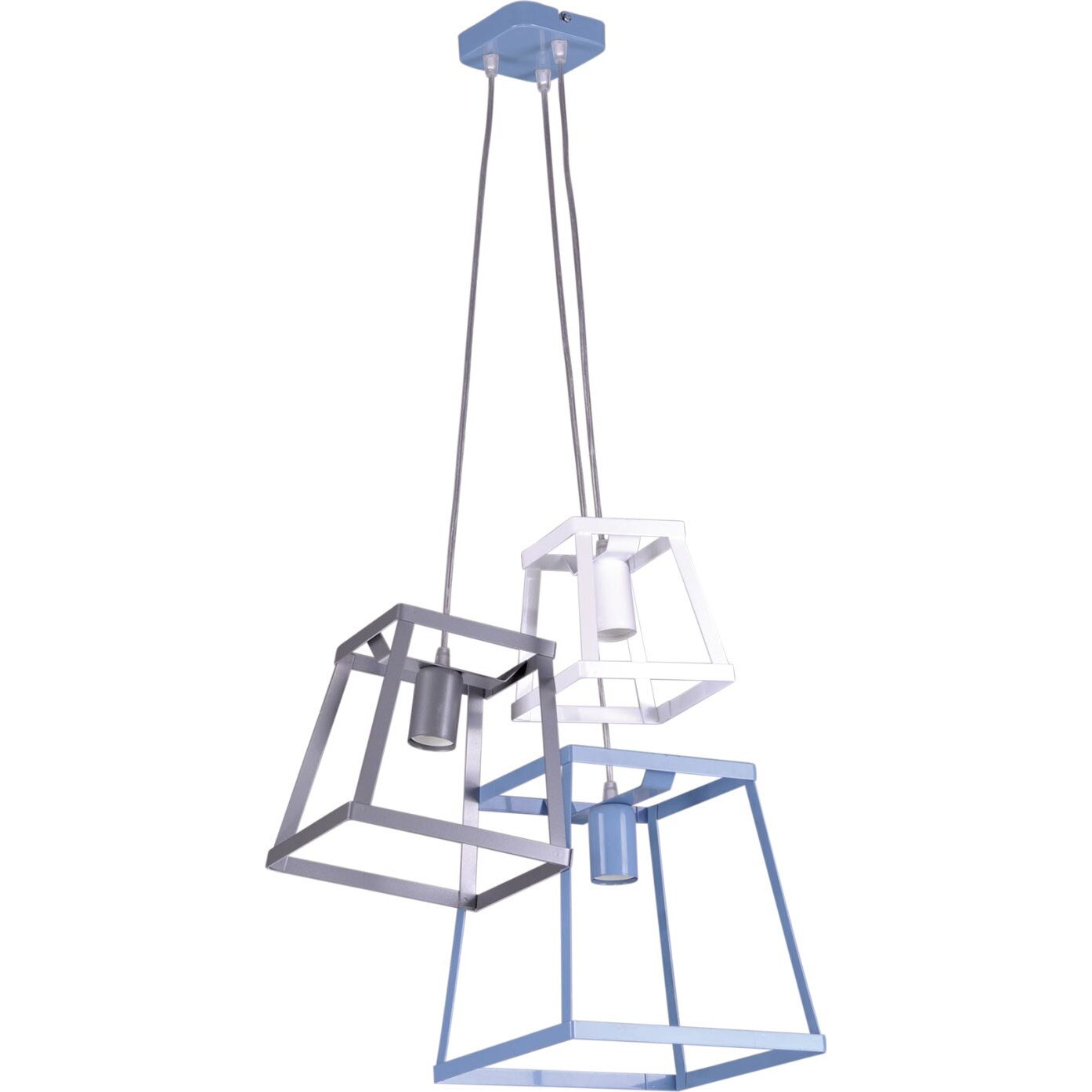 Lustra K-4132 TEDY,Multicolor, cu 3 surse de iluminare, E27, 60 W