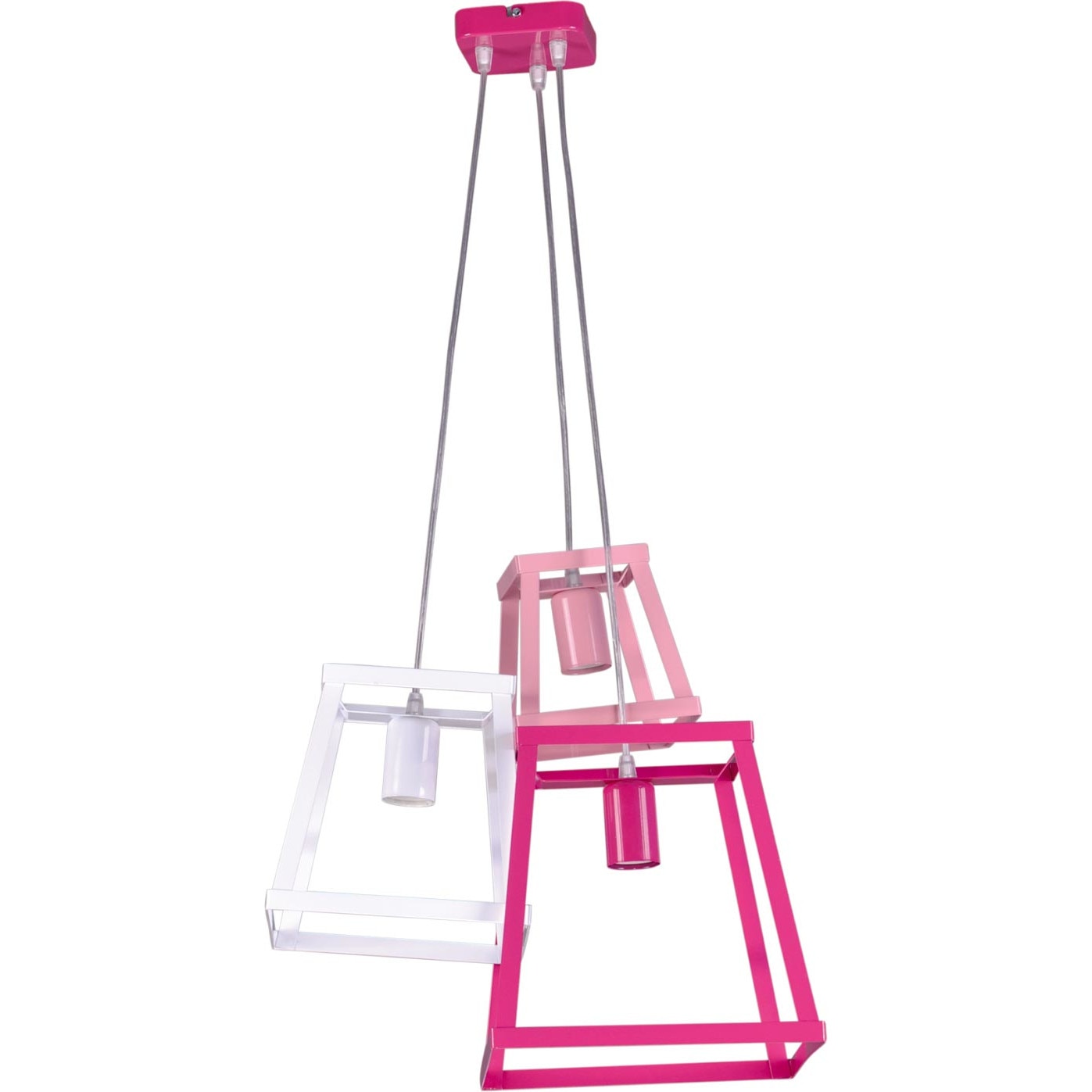 Lustra K-4131 TEDY,Multicolor, cu 3 surse de iluminare, E27, 60 W