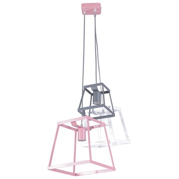 Lustra K-4130 TEDY,Multicolor, cu 3 surse de iluminare, E27, 60 W Lustra K-4130 TEDY,Multicolor, cu 3 surse de iluminare, E27, 60 W