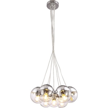 Lustra K-8034-7 LAYLA,Crom, cu 7 surse de iluminare, E14, 40 W Lustra K-8034-7 LAYLA,Crom, cu 7 surse de iluminare, E14, 40 W