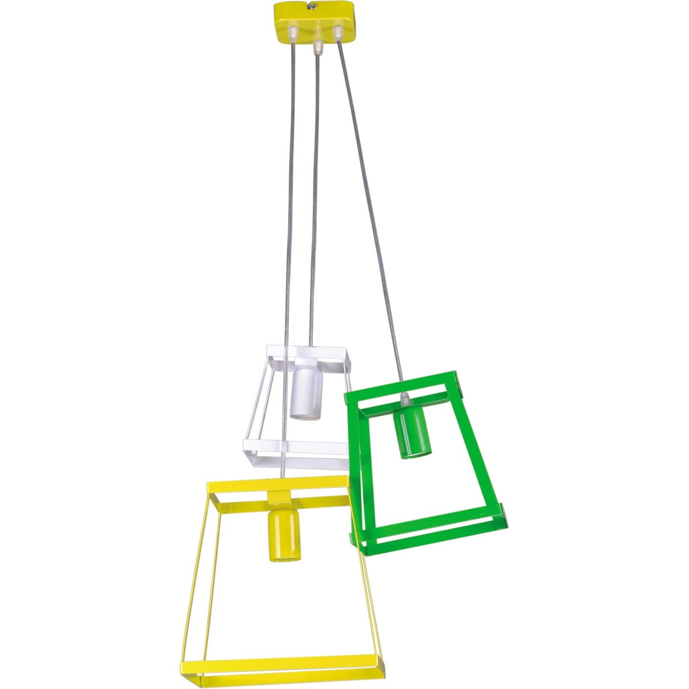 Lustra K-4133 TEDY,Multicolor, cu 3 surse de iluminare, E27, 60 W