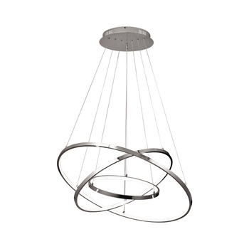 Lustra K-8063 DIEGO,Crom, cu 3 surse de iluminare, LED, 113 W Lustra K-8063 DIEGO,Crom, cu 3 surse de iluminare, LED, 113 W