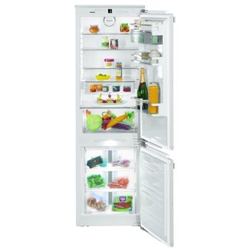 Combina frigorifica incorporabila SICN 3386 Premium, NoFrost, Clasa F, BioCool, 263 l, H 178 Combina frigorifica incorporabila SICN 3386 Premium, NoFrost, Clasa F, BioCool, 263 l, H 178