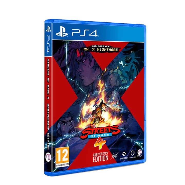 Streets Of Rage 4 Anniversary Edition játék PlayStation 4-re