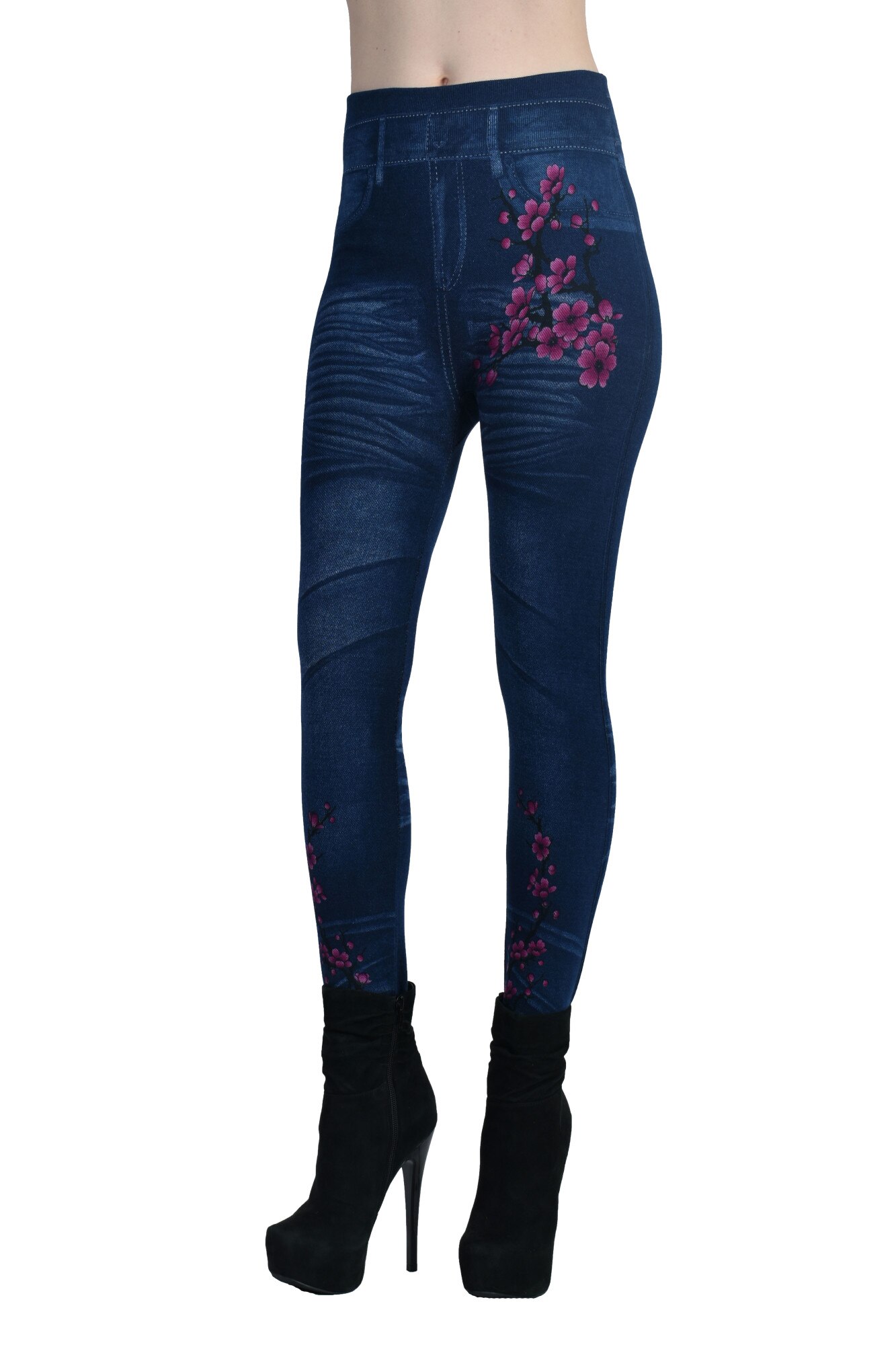 Colanti Blugi Modelatori Bleumarin B077, Bleumarin