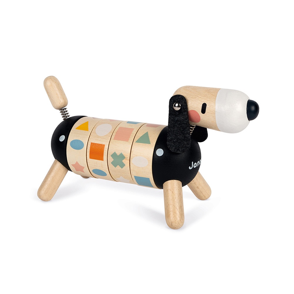 Jucarie de sortat, Janod, forme si culori, din lemn