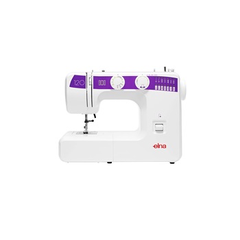 Masina de cusut electro-mecanica Elna eXplore 120, 15 cusaturi, butoniera in 4 pasi, brat liber Masina de cusut electro-mecanica Elna eXplore 120, 15 cusaturi, butoniera in 4 pasi, brat liber