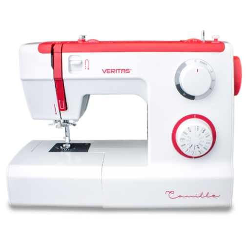 Masina de cusut Veritas Camille, 32 de cusaturi, butoniera automata, brat liber, iluminare LED