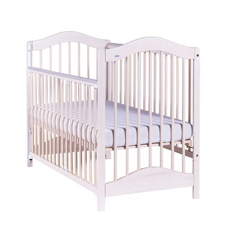 Patut din lemn cu laterala culisanta 120 x 60 cm Drewex Jagoda 000718, Crem Patut din lemn cu laterala culisanta 120 x 60 cm Drewex Jagoda 000718, Crem