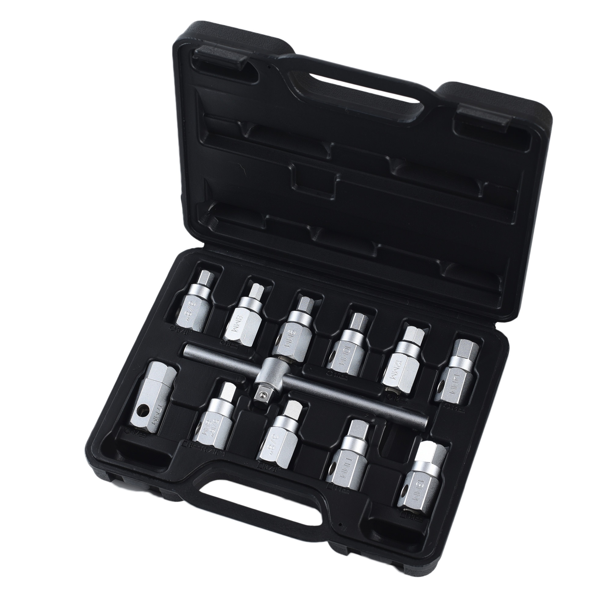 Set Chei 3/8” Pentru Baia De Ulei, Carolus, 12 Piese