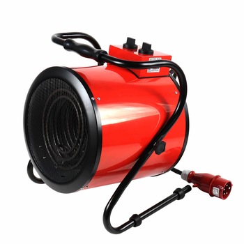 Aeroterma electrica pentru interior, din otel, termostat incorporat pentru controlul temperaturii, sistem de autoresetare si autoinchidere, 9000 W Aeroterma electrica pentru interior, din otel, termostat incorporat pentru controlul temperaturii, sistem de autoresetare si autoinchidere, 9000 W