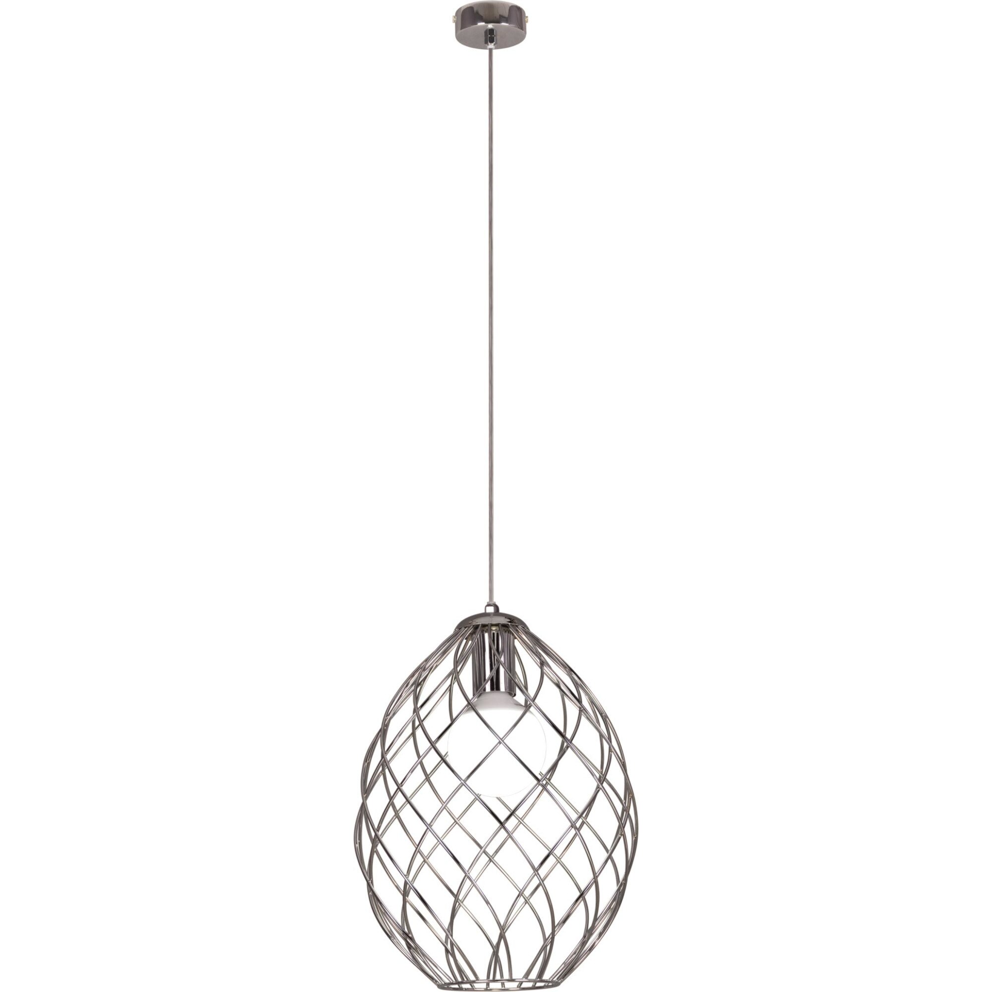 Lustra K-4794 KROM,Crom, cu 1 sursa de iluminare, E27, 60 W