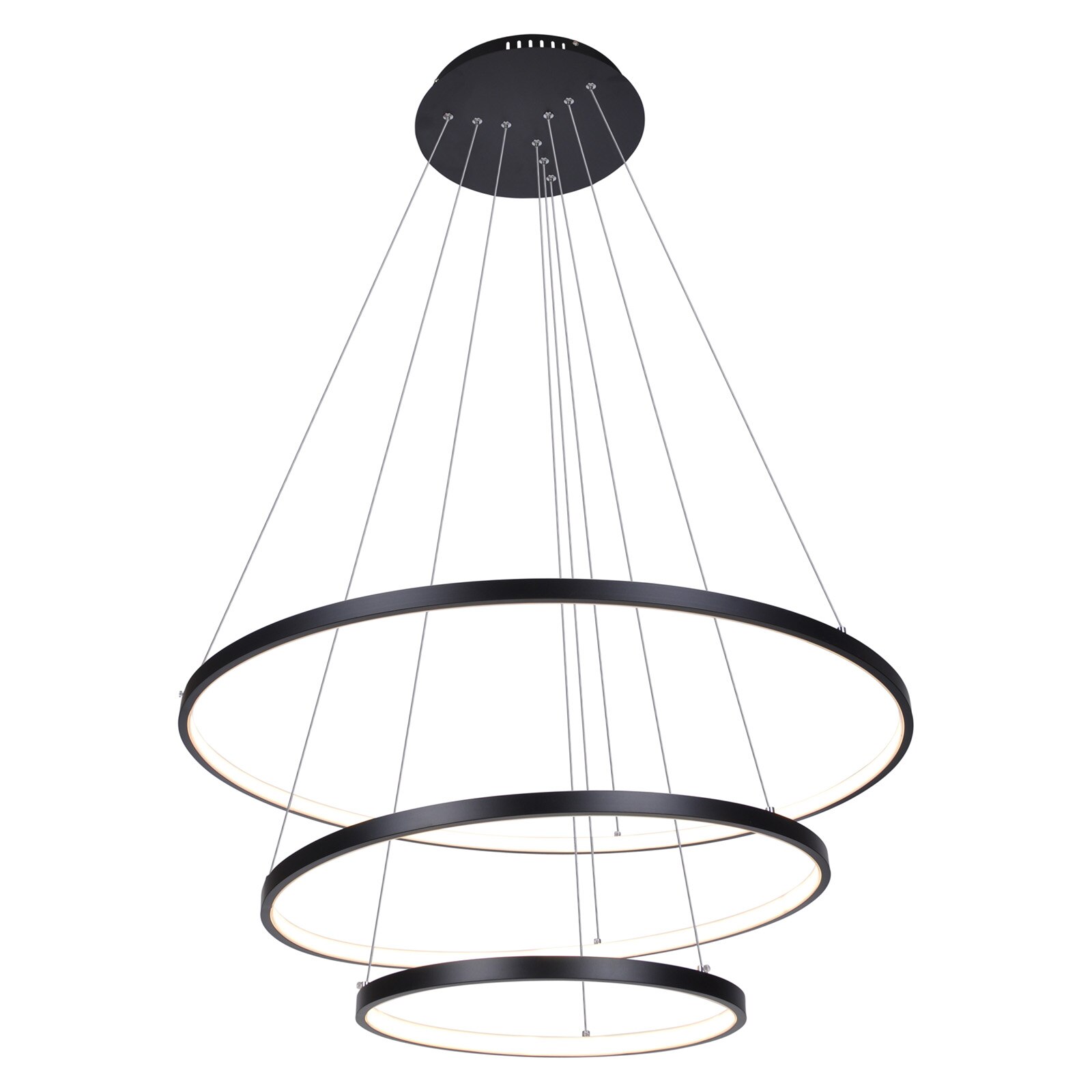 Lustra K-8151 DIEGO ,Negru, cu 3 surse de iluminare, LED, 113 W