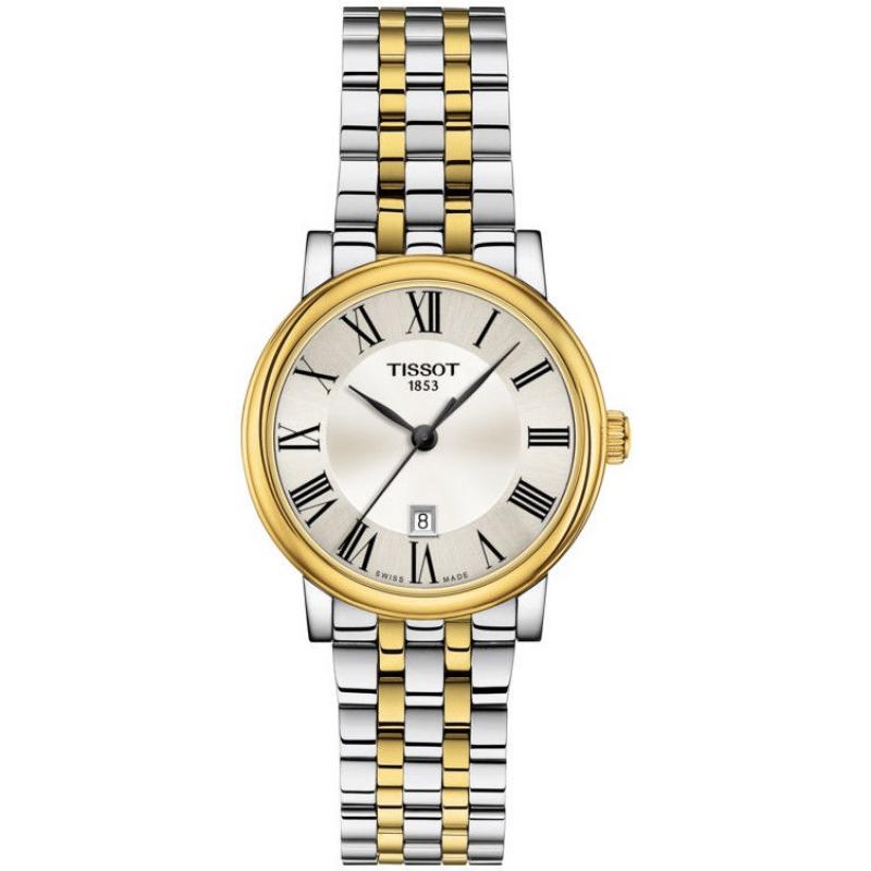 Ceas Lux de dama Tissot Carson Premium Lady, Bicolor