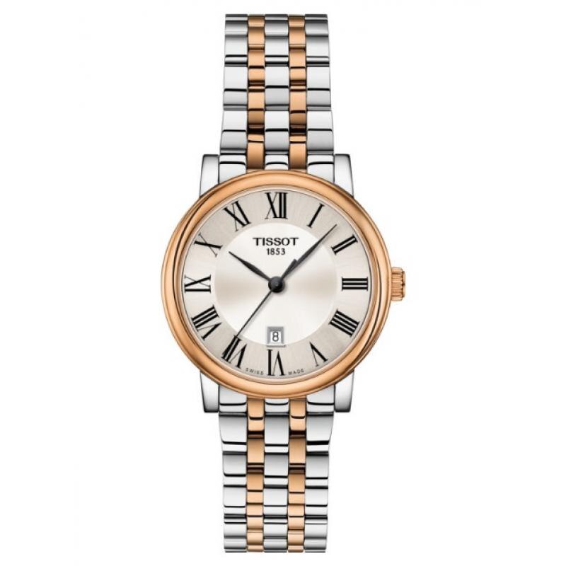 Ceas Lux de dama Tissot Carson Premium Lady, Bicolor
