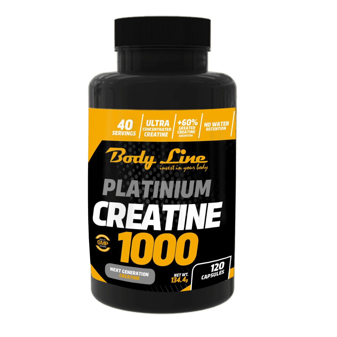 Creatina 1000 mg, Creatine Creapure®, 120 capsule