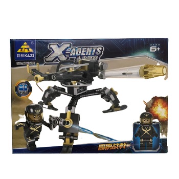 Set de constructie X-AGENTS , KAZI, 81 piese, 6+ Set de constructie X-AGENTS , KAZI, 81 piese, 6+