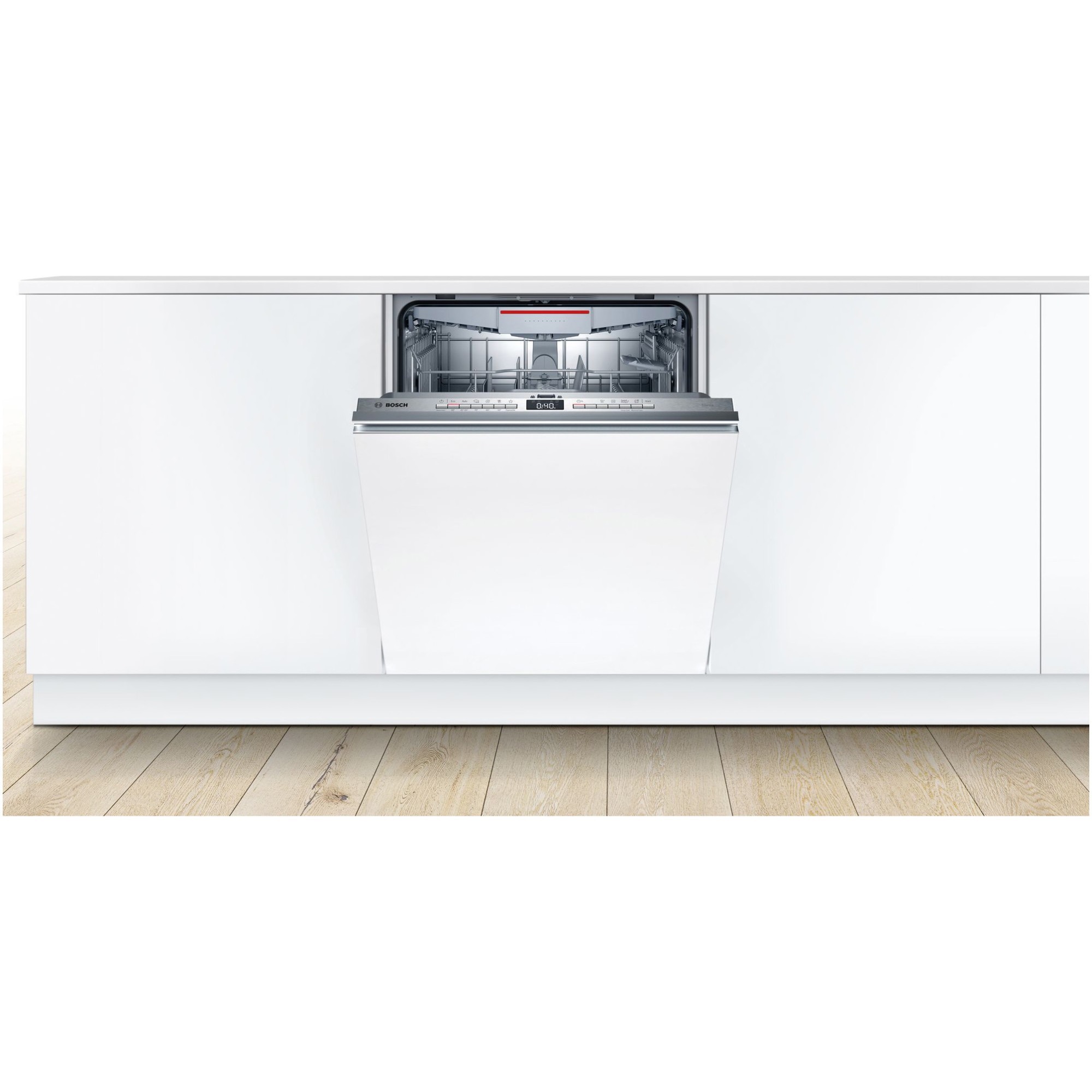 Masina de spalat vase incorporabila Bosch SGV4HVX33E, 13 seturi, 6 programe, Clasa D, ExtraDry, VarioFlex, Sistem Rackmatic triplu, InfoLight, ActiveWater, 60 cm