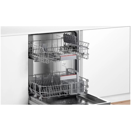 Masina de spalat vase incorporabila Bosch SGV4ITX11E, 12 seturi, 6 programe, Clasa E, Motor EcoSilence Drive, 60 cm