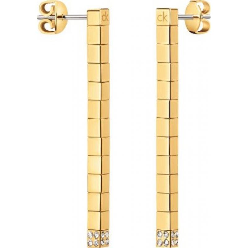 Cercei Calvin Klein Tune KJ9MJE140100, Otel inoxidabil, Auriu