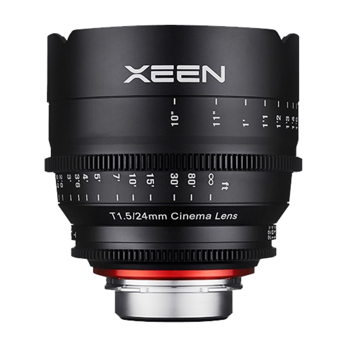 Obiectiv cinematic Samyang Xeen CF 24mm T1.5 FF pentru Canon EF, X-Coating, Black